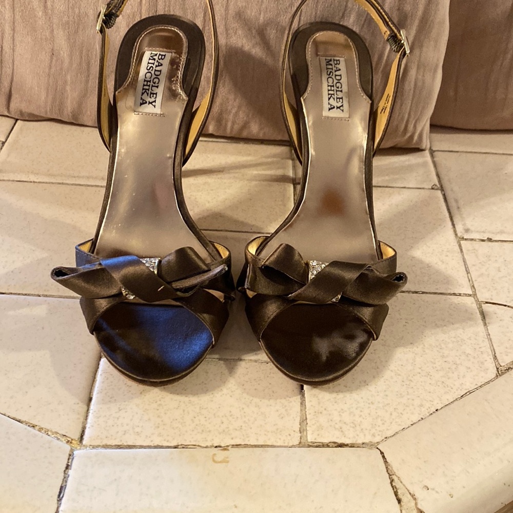 Badgley Mischka Dressy Rhinestone Heels